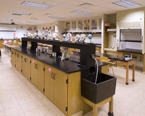 Interior photo of Astronaut High School Science Classroom and Lab